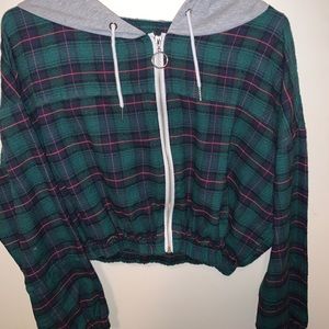 Cropped hoodie